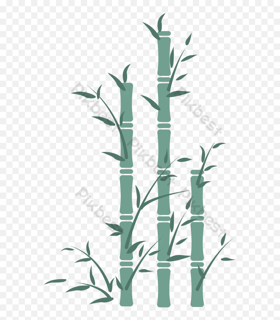 Green Bamboo Vector Bamboo Emoji,Bamboo Emoji free transparent
