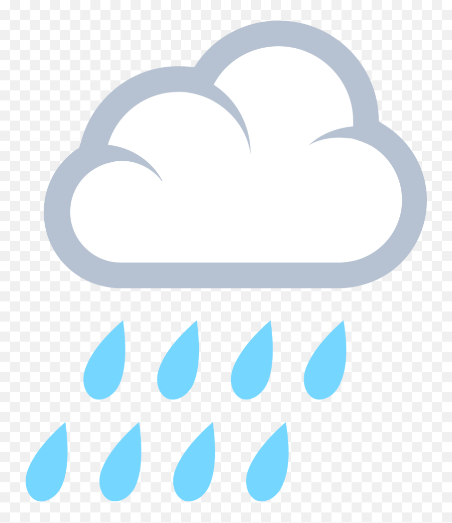 Emojione 1f327 Rain Emoji,Rain Cloud Emoji free transparent emoji