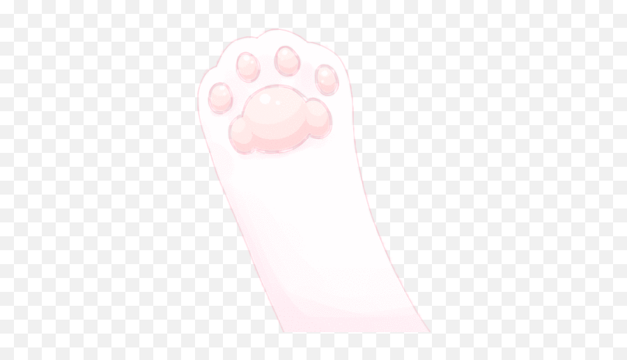 Cute Cat Paw Pastel Kawaii Fluffy Kitty Cute Cat Paw Logo Emoji,Cat