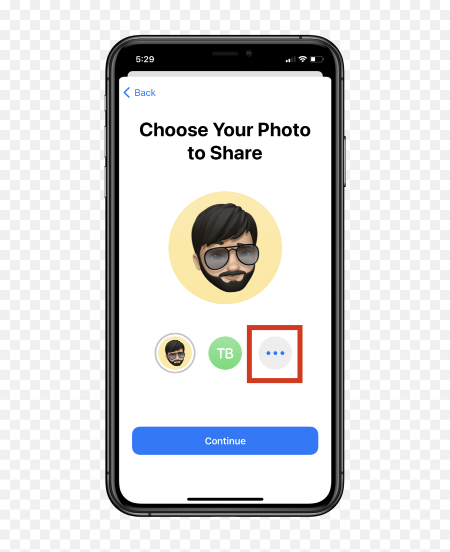 How To Set Memoji As A Profile Picture On Your Iphone The Make A