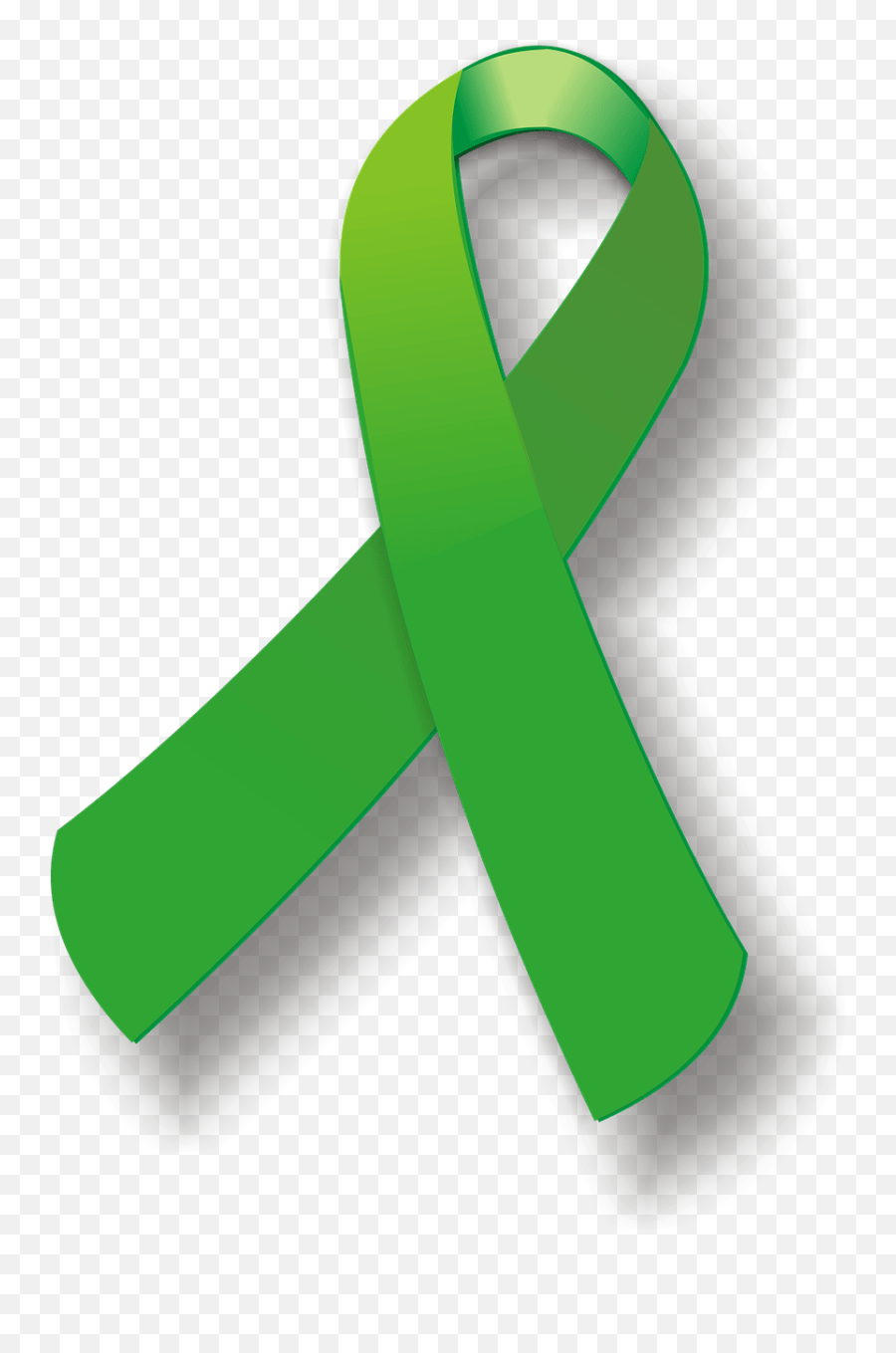 Transparent Green Ribbon Png Ribbon Mental Health Awareness Week