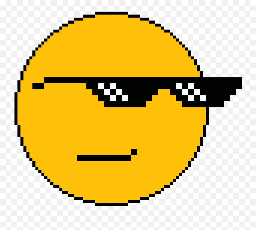 Pixilart Glasses Minecraft Pixel Art Emoji,Mlg Emoji free