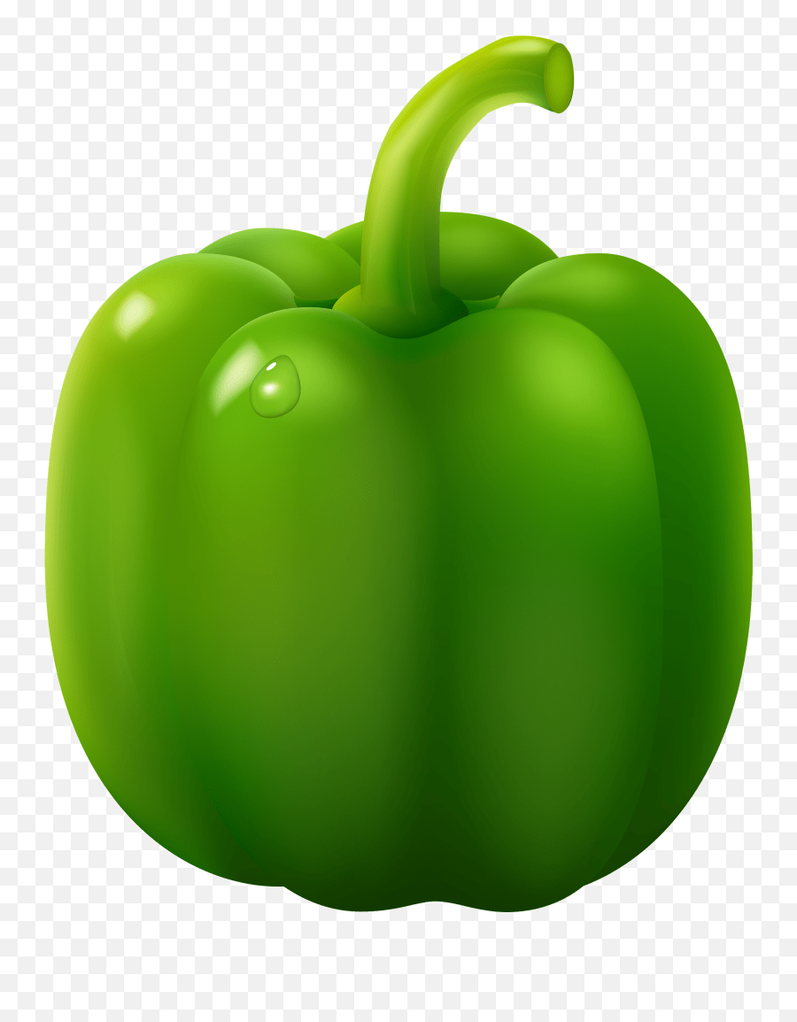 Green Pepper Clipart Green Bell Pepper Clipart Emoji,Chili Pepper