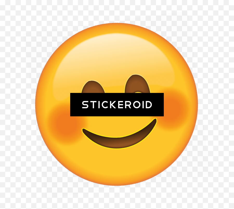 Blush Emoticon Circle Emoji,Blush Emoticon free transparent emoji