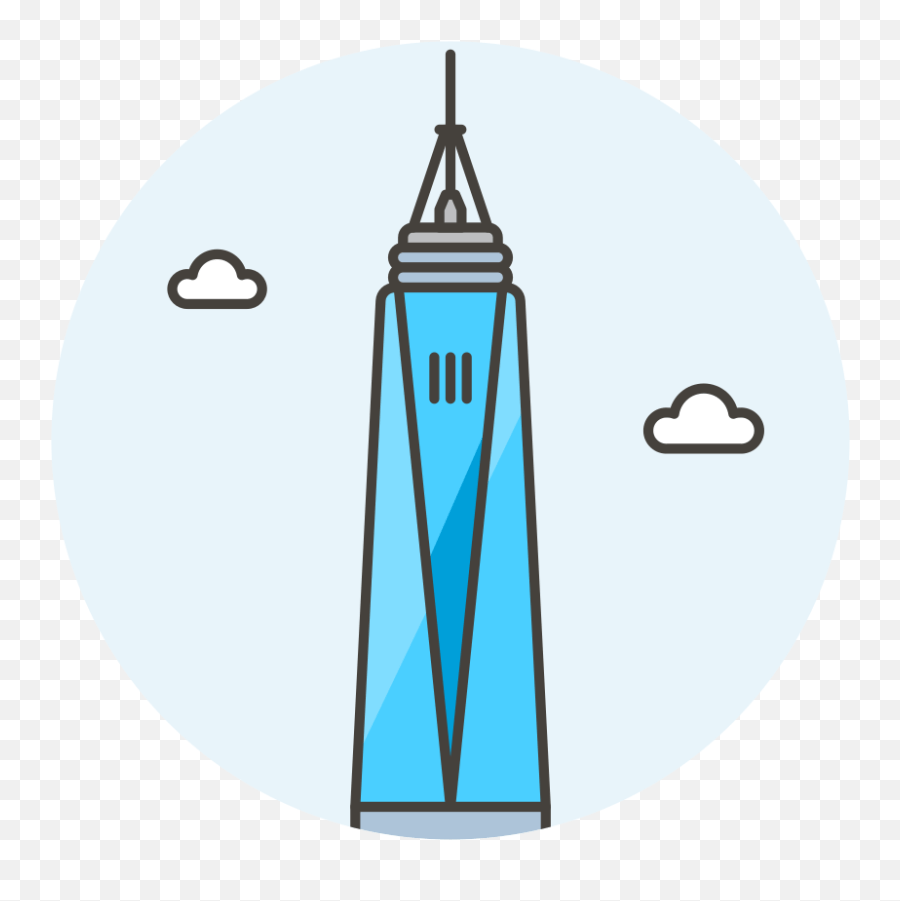 One World Trade Center Icon One World Trade Center Illustration Emoji