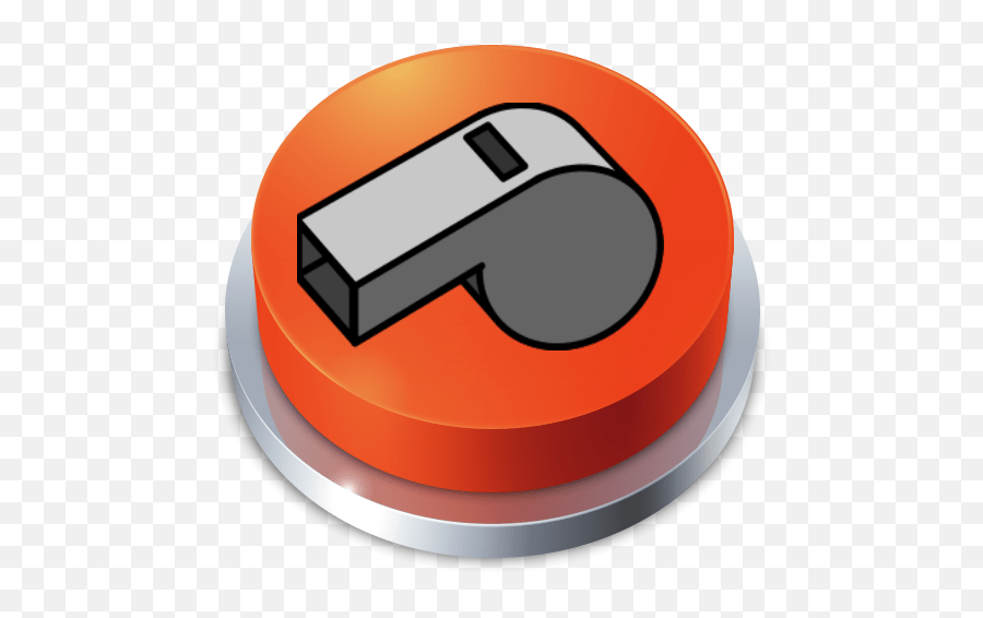 Referee Whistle Sound Button 1 Clipart Whistle Emoji,Referee Whistle