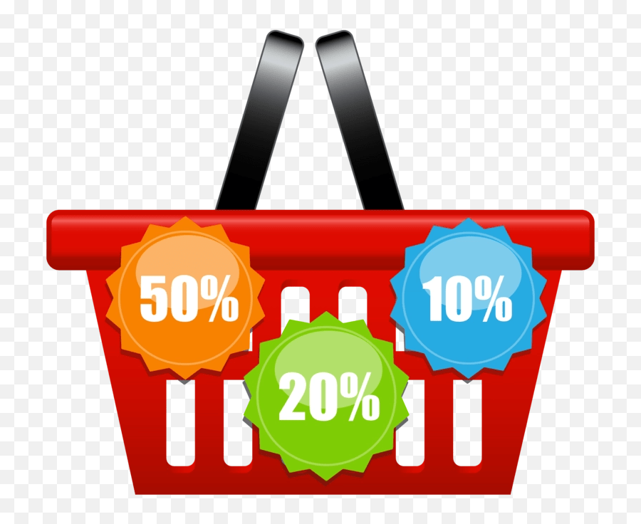 Download Free Png Shopping Icons Cart Discount Basket With Red