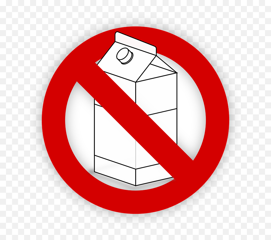Milk Dairy Allergy No Chocolate Milk Sign Emoji,Milk Carton Emoji
