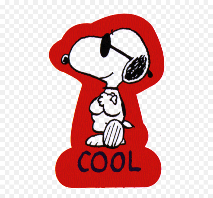 Image Free Download Png Clipart Snoopy Joe Cool Gif Emoji,Snoopy