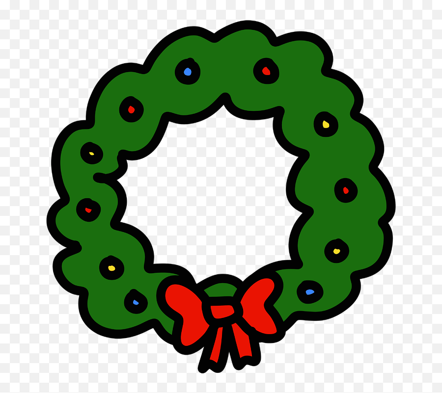 Christmas Wreath Advent Circle Emoji,Christmas Wreath Emoji free