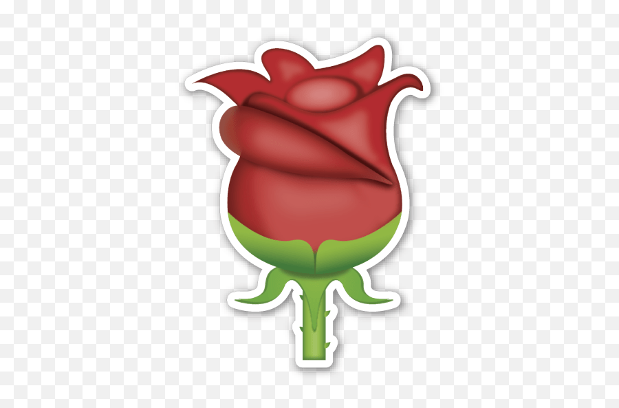 Rose Rose Emoji Clip Art,Rose Emoji Png free transparent emoji