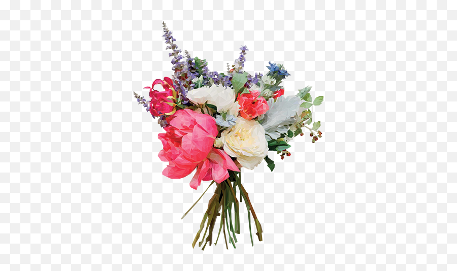 Geometrical Flower Bouquet Wedding Bright Summer Wedding Bouquet Emoji,Flower Bouquet Emoji