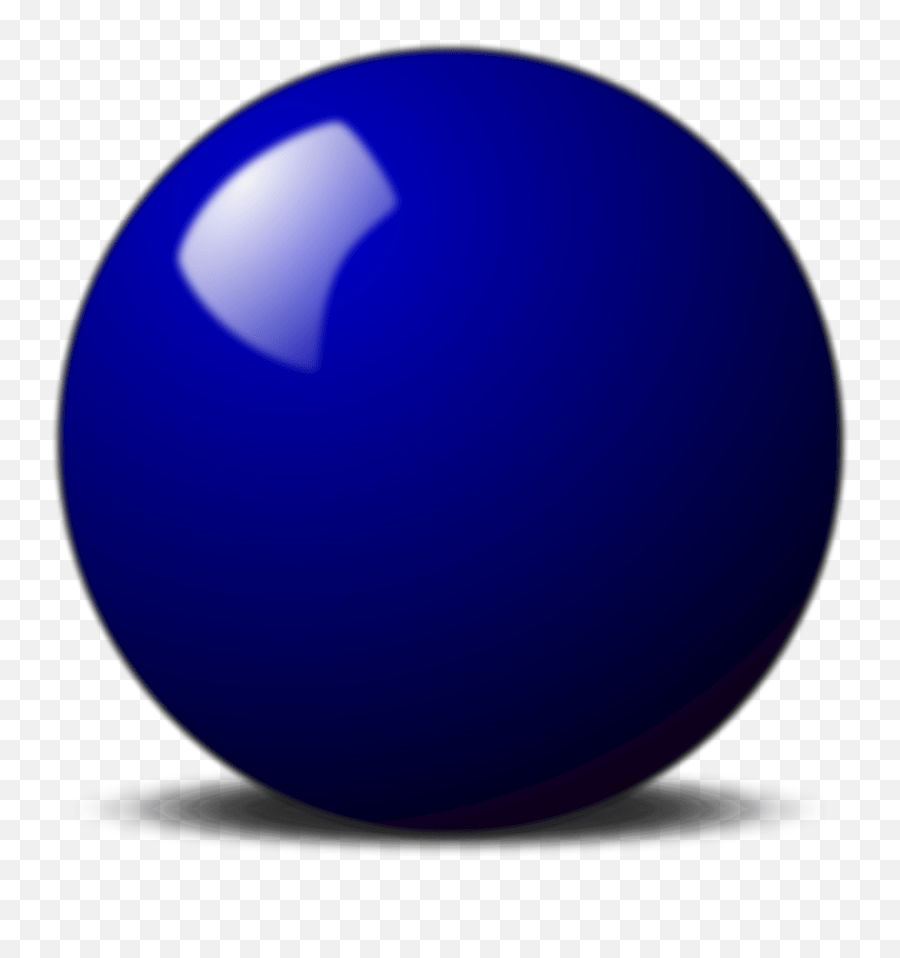 Blue Snooker Ball Vector Clipart Image Snooker Ball Emoji,Purple Emoji Keyboard free