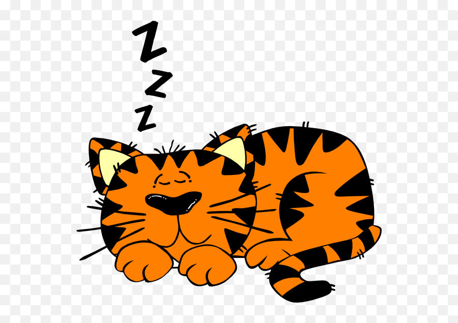 Cat Free Library Sleeping Png Files Clipart Sleeping Cat Emoji