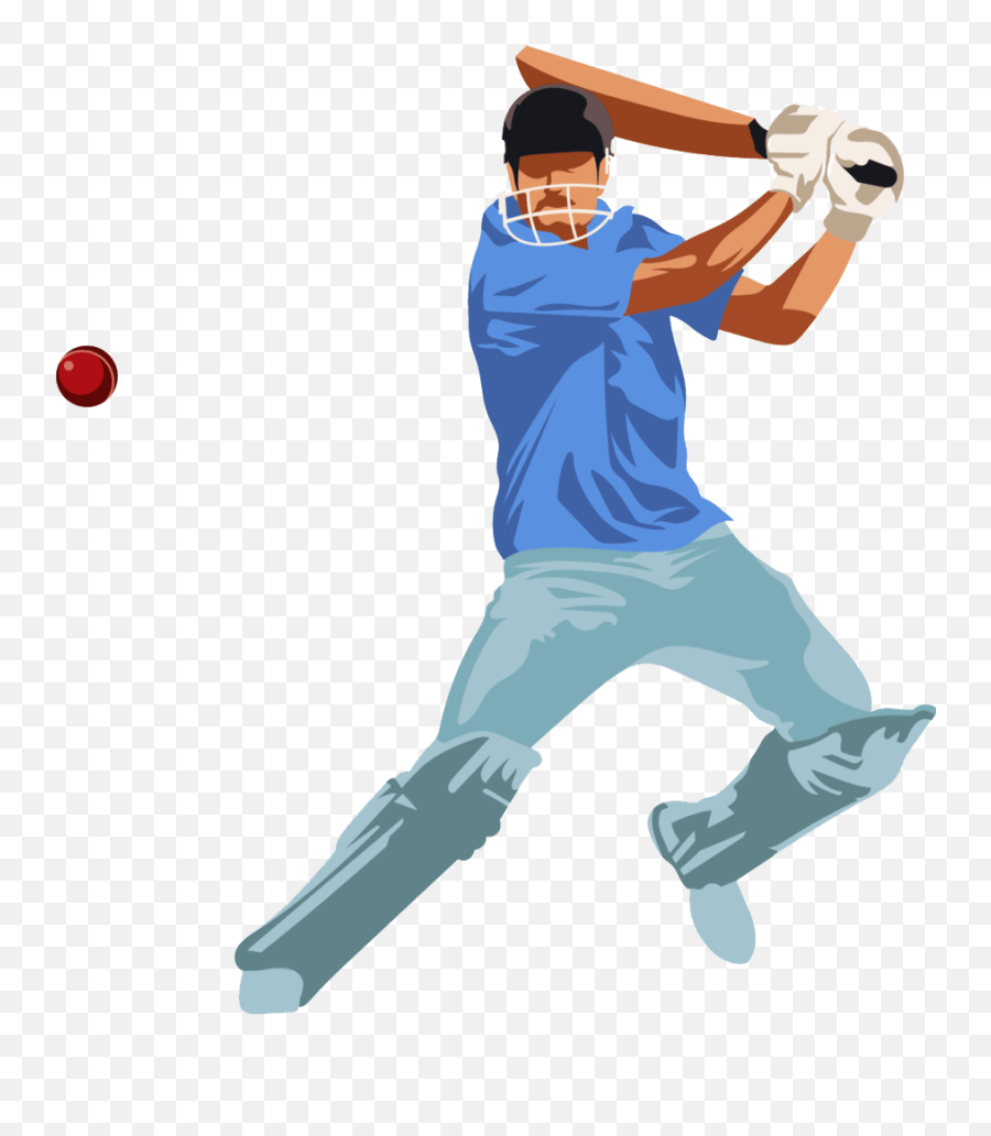 Cricket Png Indian Cricket Player Vector Png Emoji,Sports Teams