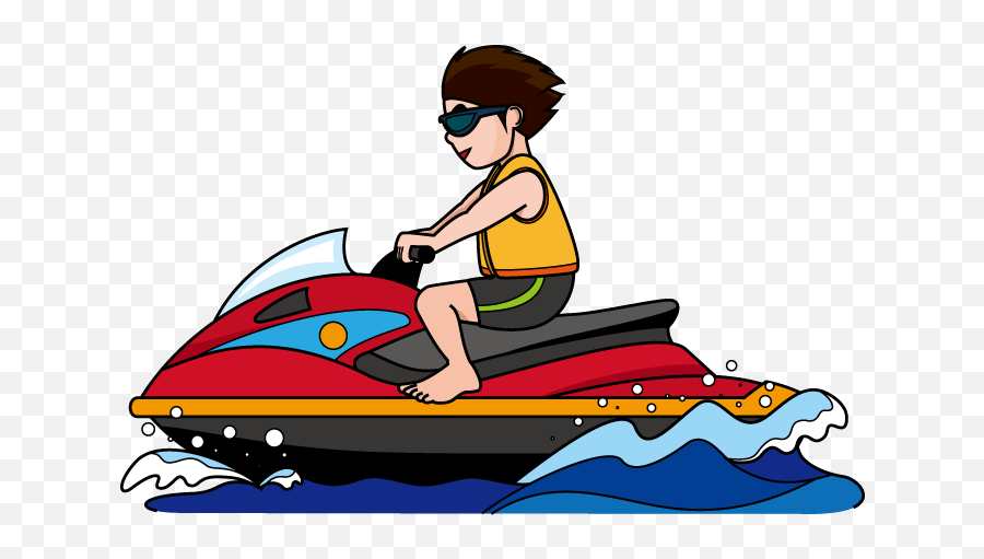 Big Jet Ski Transparent Png Clipart Jet Ski Clipart Png Emoji,Jet Ski