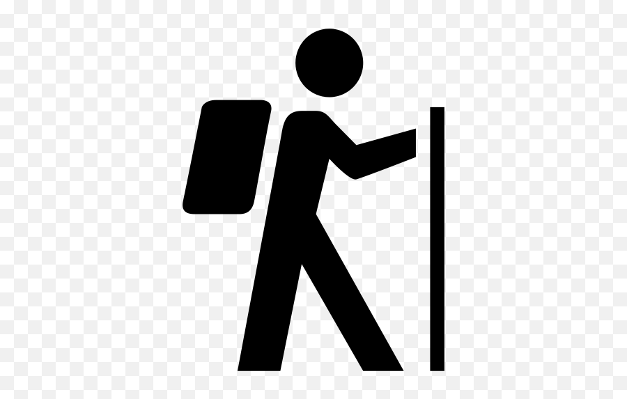 Download Free Png Hike Hiking Mountain Icon With Png And Trekking