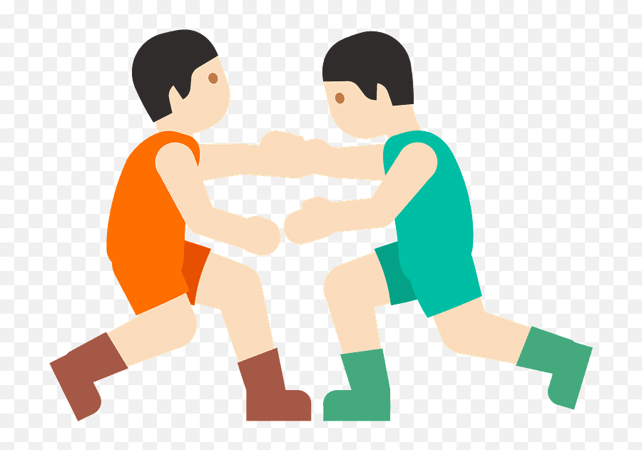 Men Wrestling Emoji Clipart Wrestling,Wrestling Emojis free