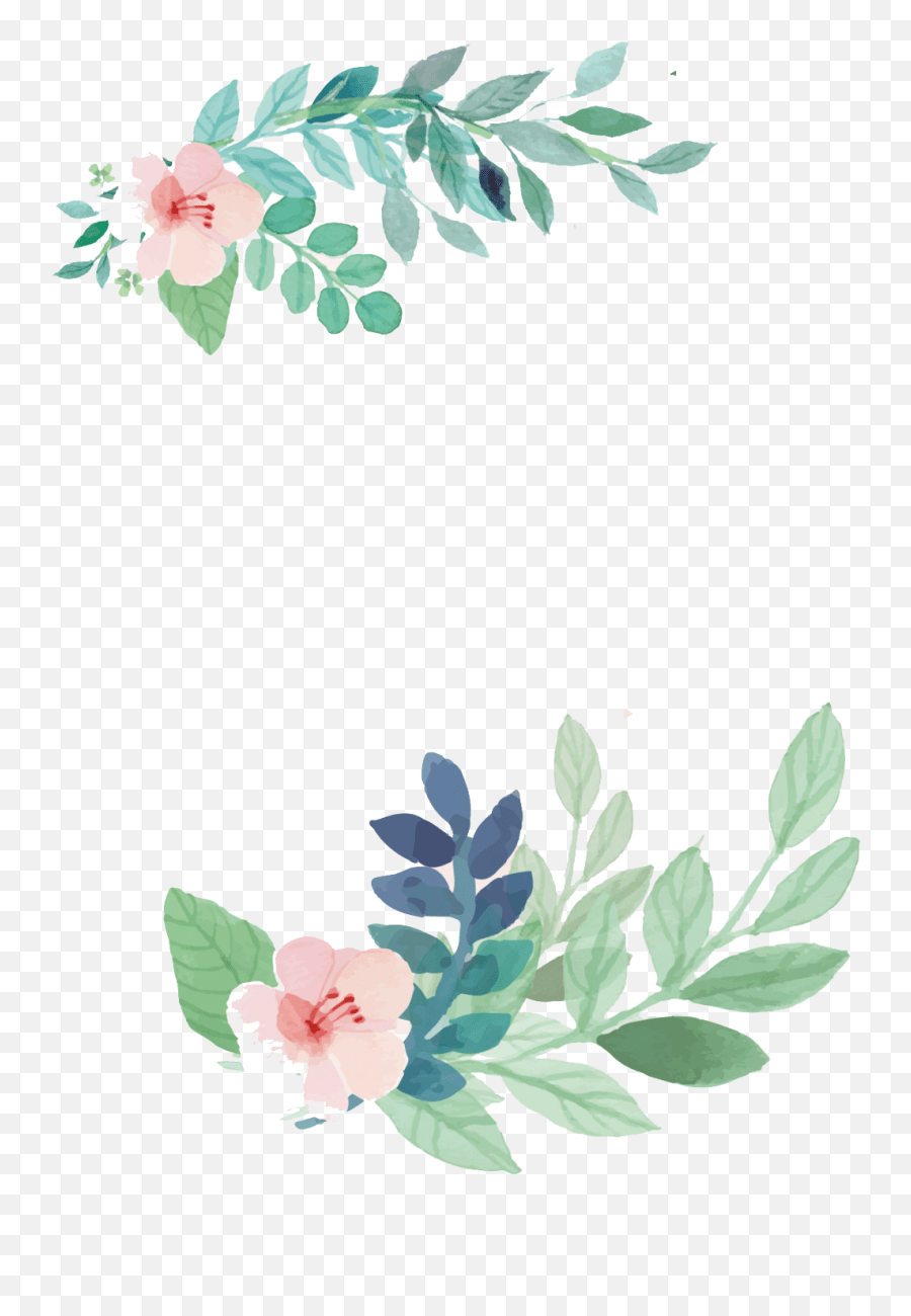 Flower Wedding Watercolor Invitation Calligraphy Jasmine Emoji