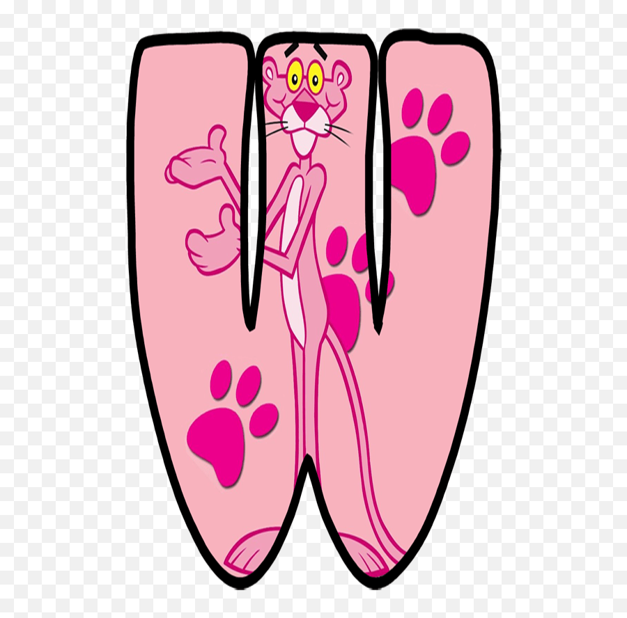 Kids Rosarote Panther Clip Art Emoji,Panther Emoji Copy And Paste