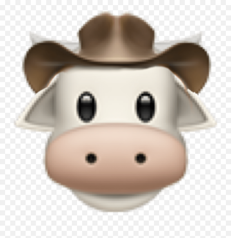 Emoji Cow Cowemoji Interesting Sticker Dairy Cow,Cow Emoji Text