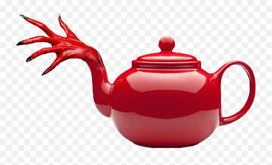 Freetoedit Red Tea Kettle Teapot Teake Rode Theepot Emoji,Teapot