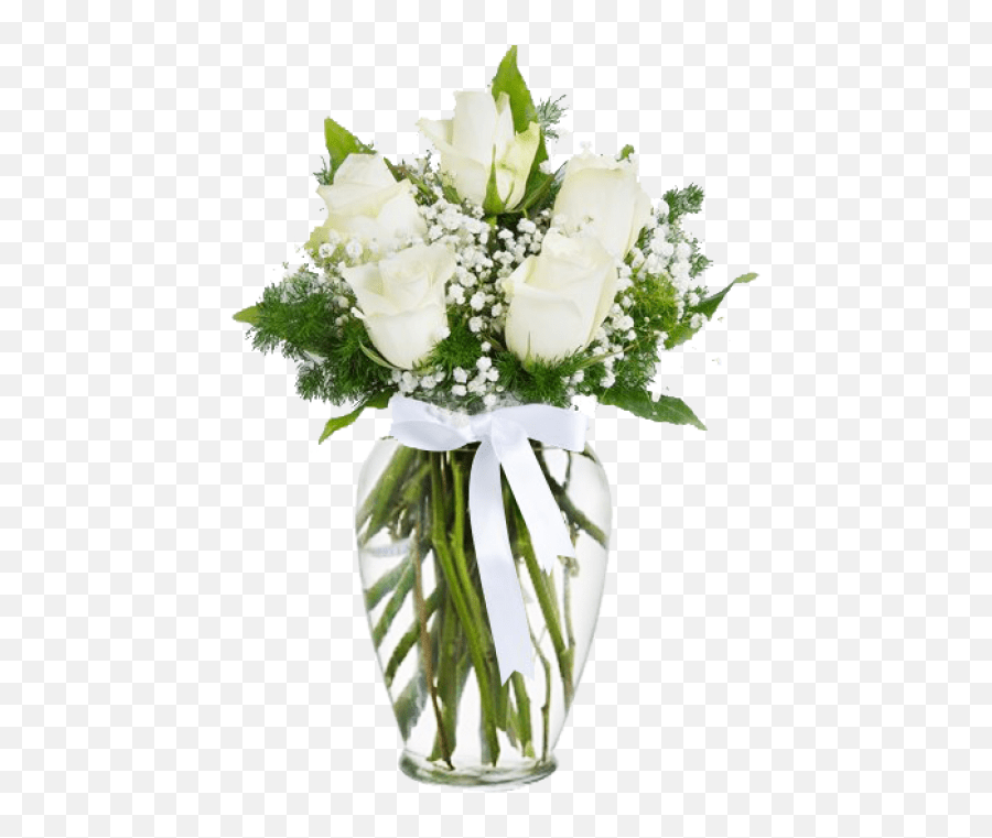 Bouquet Of White Roses With Gypsophile Roses Emoji,White Rose Emoji