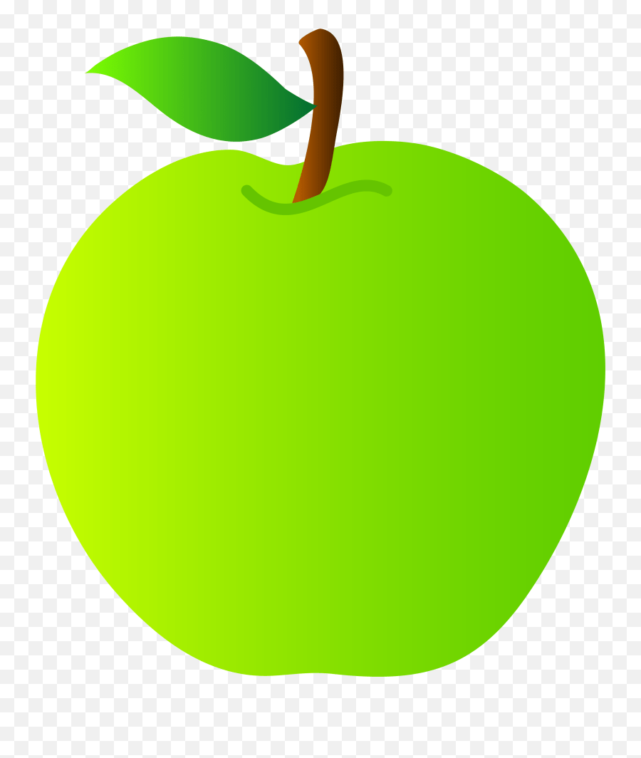 Green Apple Clipart Png Clipart Apple Green Emoji,Green Apple Emoji