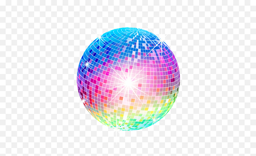 Disco Ball Colorful Sparkling Colors Lights Fun Party Disco Ball Colors Png Emoji,Disco Ball