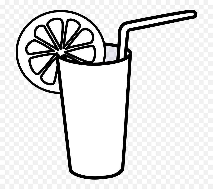 Lemonade Drink Juice Black And White Emoji,Emoji Tumbler Cup free