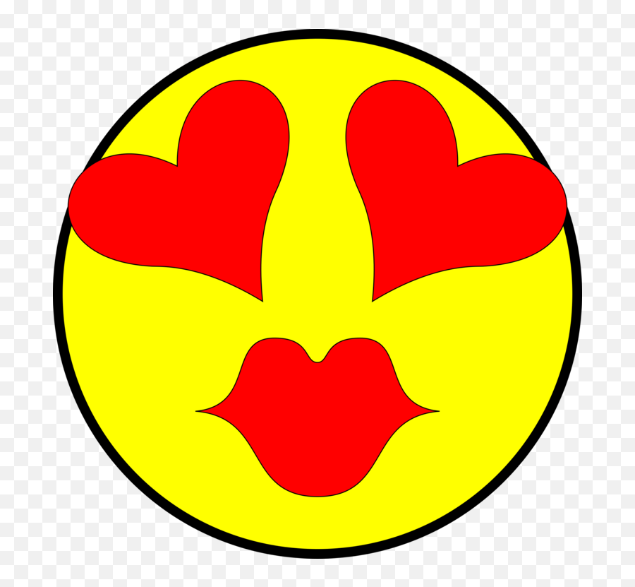 Emoticon Heart Flower Png Clipart Love Smiley Big Emoji,Flower