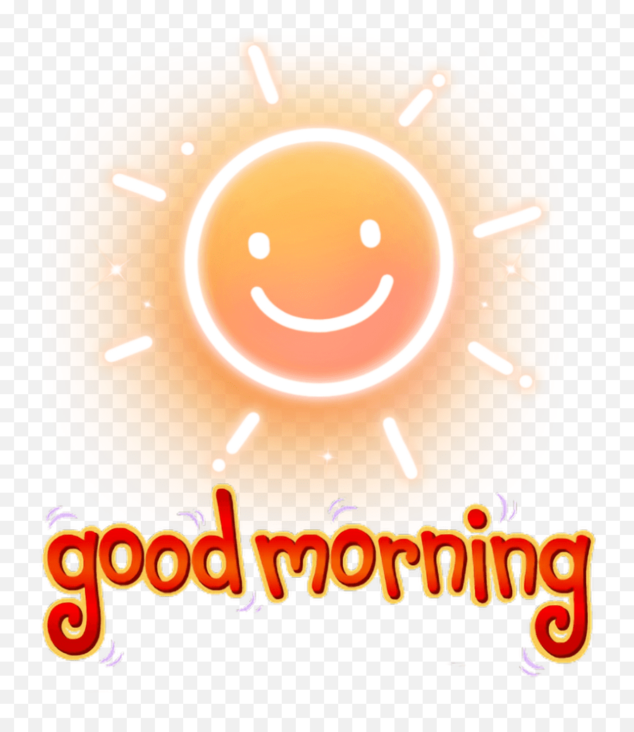 1024 X 1024 Good Morning Snapchat Stickers Smiley Emoji,Good Morning