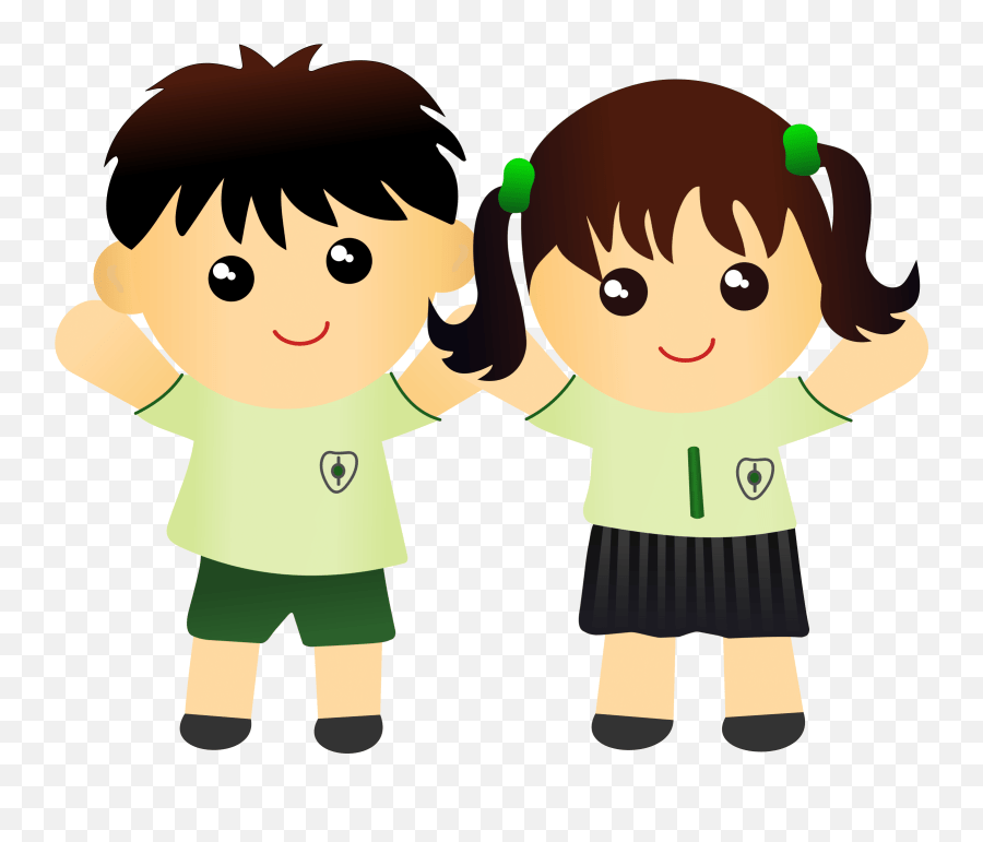 Free Asian Student Cliparts Download School Uniform Clipart Emoji