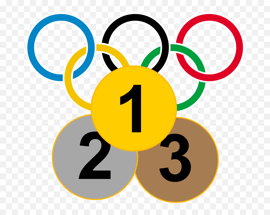 3 Olympic Medal Icon Modern Olympic Games Symbol Emoji,Olympic Rings Emoji free transparent