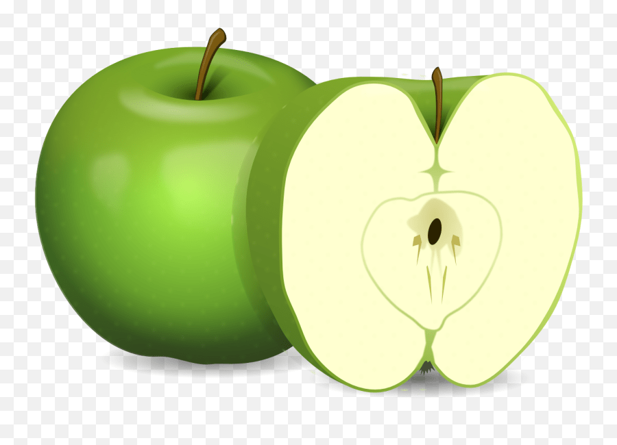 516 Green Apple Free Clipart Green Apple Emoji,Green Apple Emoji