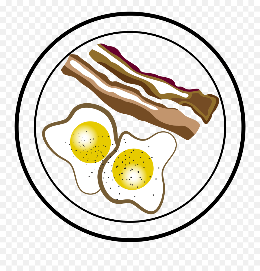 Library Of Bacon And Eggs Border Image Eggs And Bacon Clipart Emoji