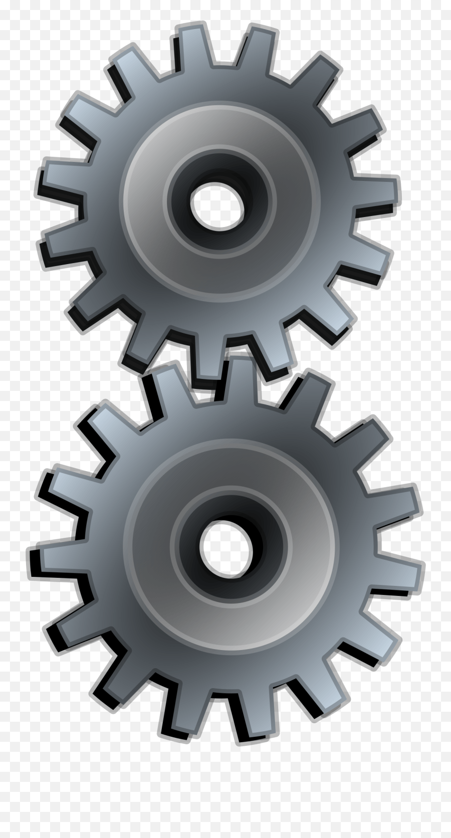 Big Image Mechanical Gears Png Emoji,Gear Emoji free transparent
