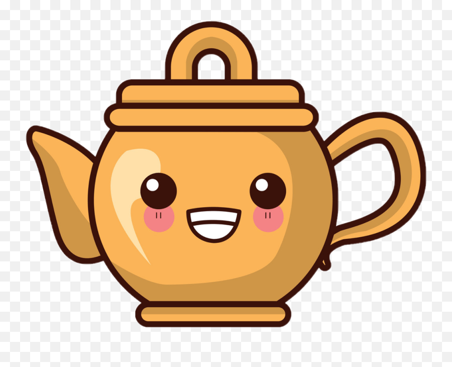 Tea Teapot Sticker Stickerchallenge Emoji,Teapot Emoji free