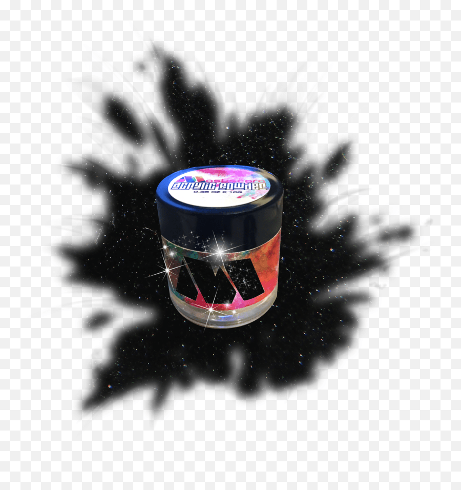 Black Shimmer 10g Colour Acrylic Powder Color Emoji,Shot Glass Emoji