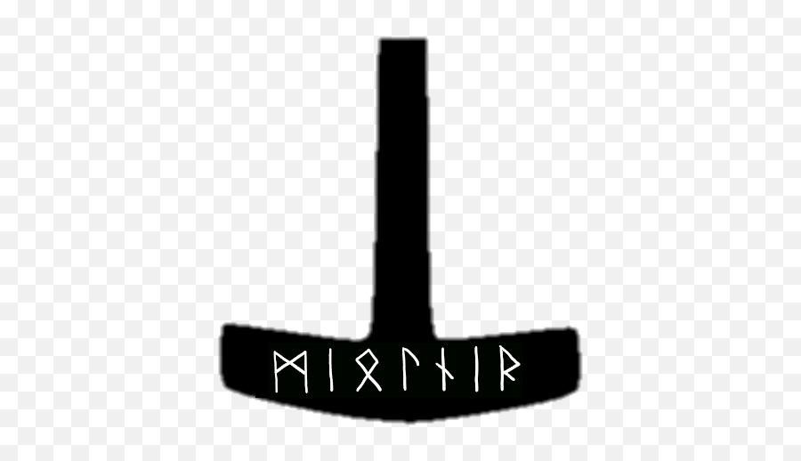 Thors Hammer Mjölnir 2 Graphics Emoji,Thor Hammer Emoji free