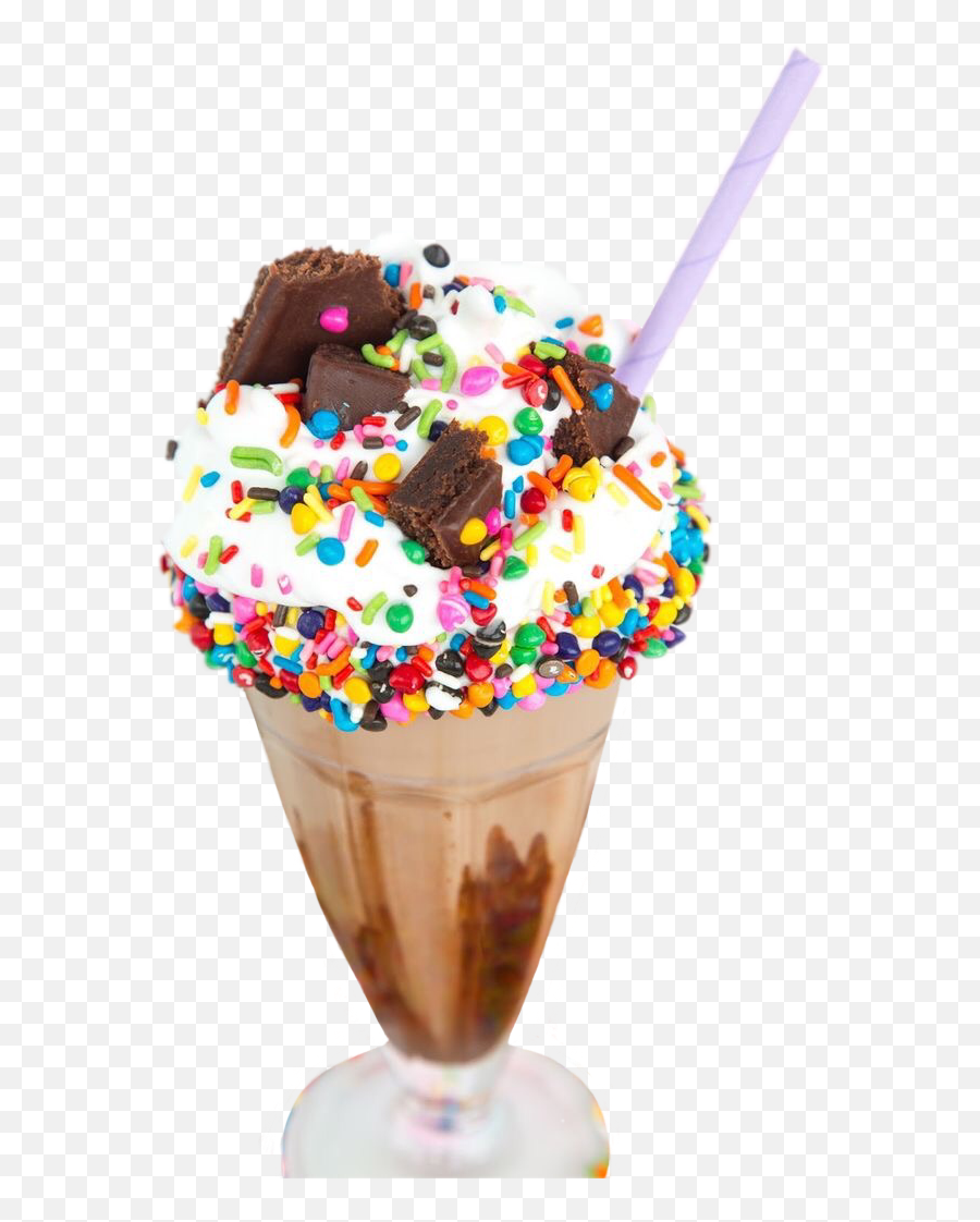 Brownie Icecream Sundae Milkshake Gelato Emoji,Ice Cream Sundae Emoji