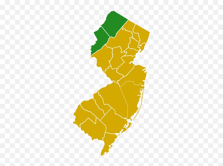 New Jersey Democratic Presidential Simple Map Of New Jersey Emoji,New