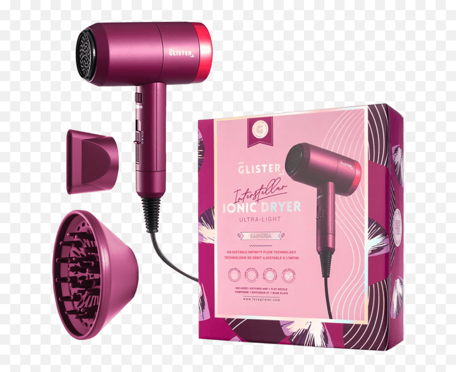 Glister Interstellar Pro Hair Dryer With Adjustable Airflow Hair