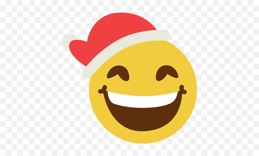Smiling Santa Claus Hat Face Emoticon Santa Claus Smiley Transparent Emoji,Santa Clause