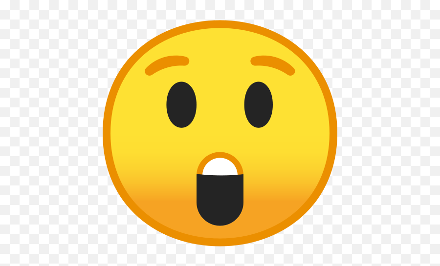 Astonished Face Emoji Cara Asombrada,Shock Emoji free transparent