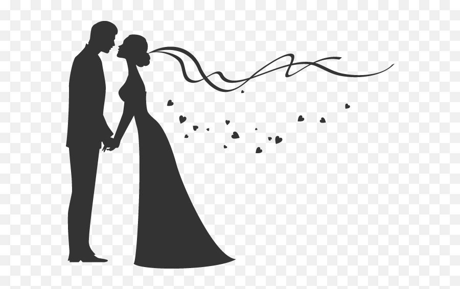 Wedding Emoji Transparent Png Clipart Bride And Groom Logo,Marriage