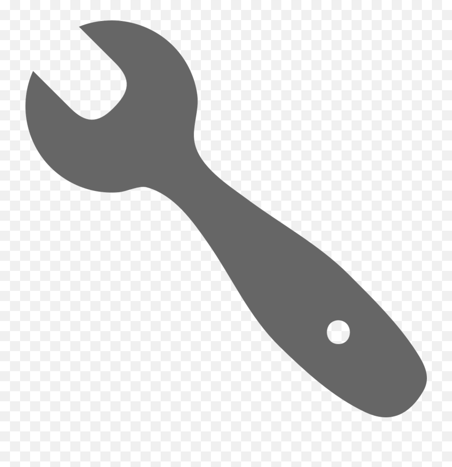 Adjustable Spanner Socket Wrench Wrench Clipart Grey Emoji,Knife