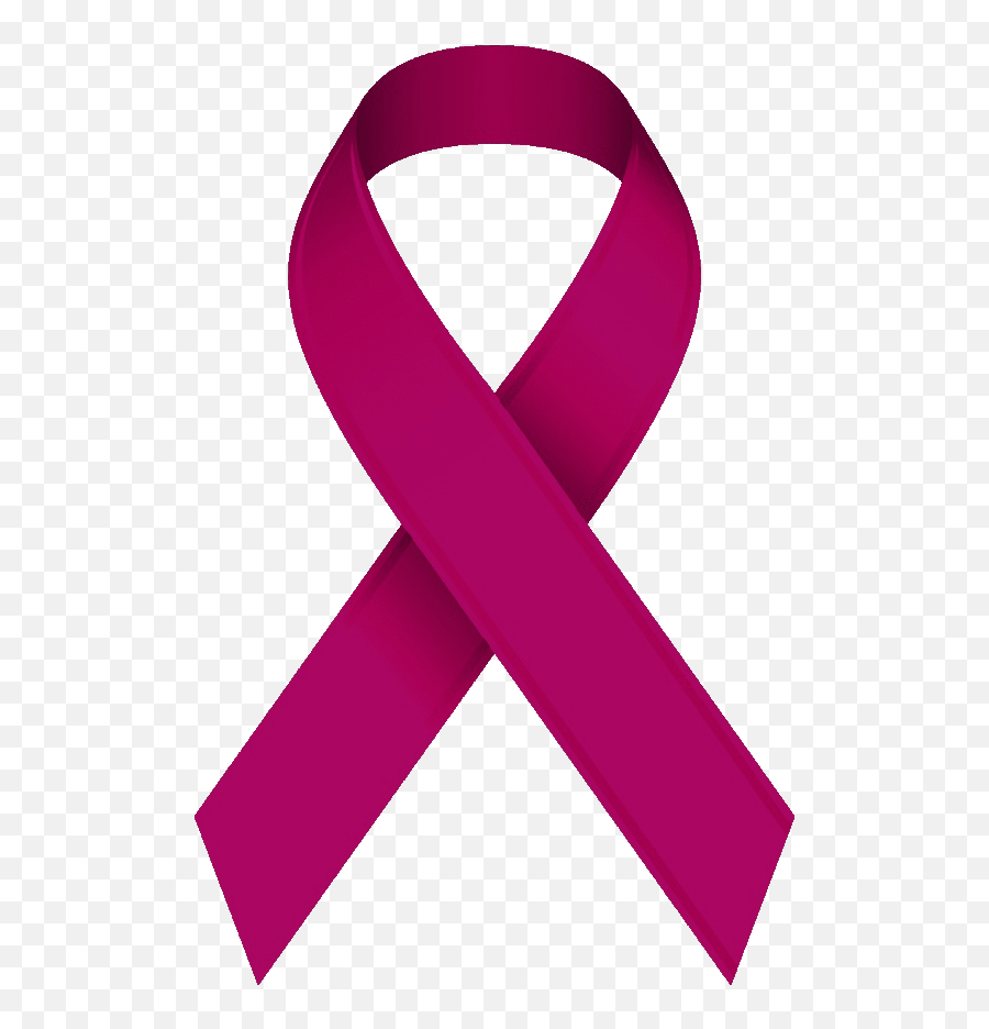 Breast Cancer Awareness Ribbon Clipart Burgundy Awareness Ribbon