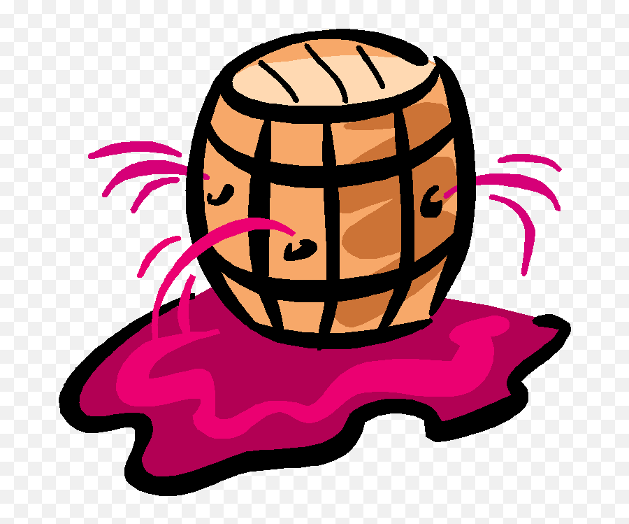 Inside Out Wine Barrel Leaking Clipart Full Size Clipart Leaking