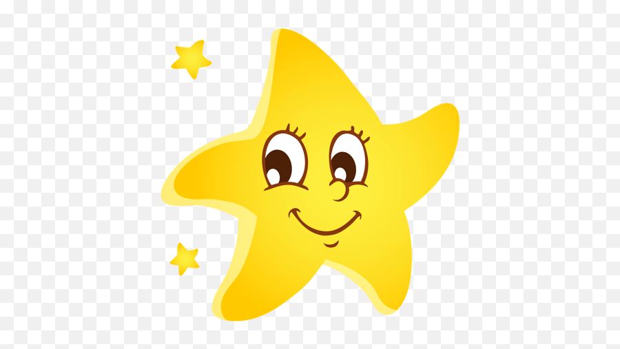 Star Emoji Transparent Png Clipart Free Download Smiling Star Clipart